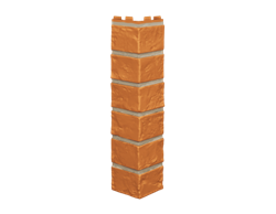 Угол наружный ОПТИМА, Кирпич, терракотовый, шт. 10505