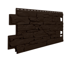 Фасадные панели ОПТИМА, Камень, темно-коричневый, шт. 10523