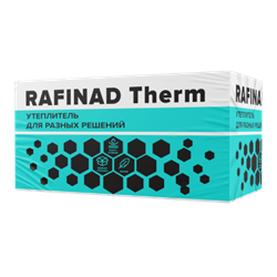 Плита пенополистирольная RAFINAD THERM 30 мм, 1200х600х30 (10 плит, 7,2 кв.м) 14686