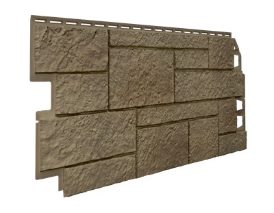 Фасадные панели, Песчаник, светло-коричневый, шт. 10580