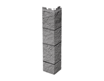 Угол наружный, Песчаник, светло-серый, шт. 10583