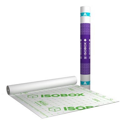Ветро-влагозащитная пленка ISOBOX А (1,6 x 43,75 м) 10771