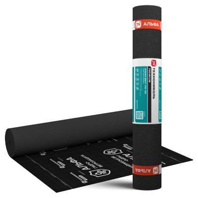 Гидро-ветрозащитая диффузионная мембрана ТехноНИКОЛЬ Альфа ВЕНТ 130 ТПУ 10775