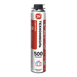 Клей-пена универсальная ТЕХНОНИКОЛЬ 500 PROFESSIONAL, 1000 мл, шт 528379