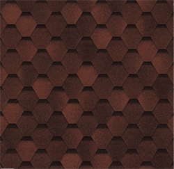 ТЕХНОНИКОЛЬ гибкая черепица Оптима Соната Красный (3 кв.м.), уп. 10139