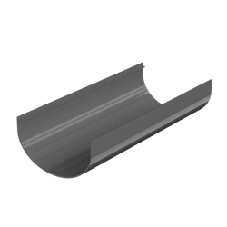 ТН ОПТИМА желоб 2м (D120/80, серый, шт. 10226