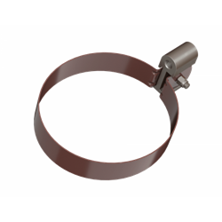 ТН МВС Стандарт 125/90 мм, хомут трубы, коричневый, шт. 10241