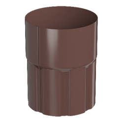 ТН МВС Стандарт 125/90 мм, муфта трубы, коричневый, шт. 10244