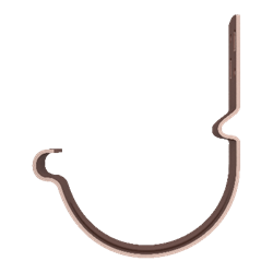 ТН МВС Стандарт 125/90 мм, кронштейн желоба короткий, коричневый, шт. 10248