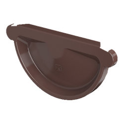 ТН МВС Стандарт 125/90 мм, заглушка универсальная, коричневый, шт. 10252