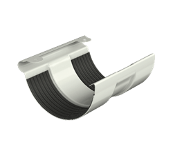 ТН МВС 125/90 мм, соединитель желоба, белый, шт. 10261