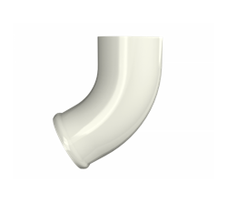 ТН МВС 125/90 мм, отвод трубы, белый, шт. 10269