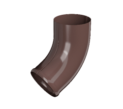 ТН МВС 125/90 мм, отвод трубы, коричневый, шт. 10283