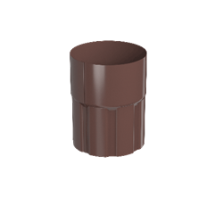 ТН МВС 125/90 мм, муфта трубы, коричневый, шт. 10289