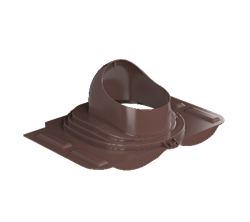 ТЕХНОНИКОЛЬ Вентиляция, Проходной элемент Universal коричневый, шт 10312