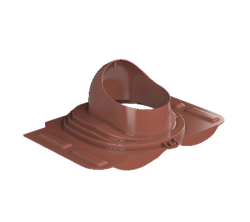 ТЕХНОНИКОЛЬ Вентиляция, Проходной элемент Universal красный, шт 10325