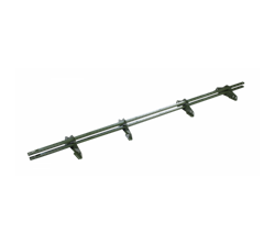 ТЕХНОНИКОЛЬ трубчатый снегозадержатель 25х45 оцинков, RAL 6020 зеленый, 3 м. (к-т) 578858