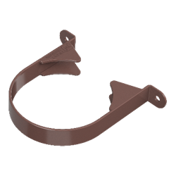 ТН ОПТИМА хомут трубы (D120/80), коричневый, шт 10410
