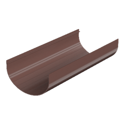 ТН ОПТИМА желоб 2м (D120/80, коричневый, шт 10412