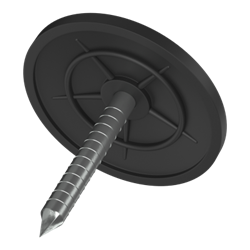 Гвоздь 23,5х2,6 мм с шайбой для полимерного подкладочного ковра, упак 1100 шт 10424