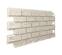 Фасадная панель ОПТИМА, Кирпич, слоновая кость, бесшовный, шт 10498