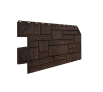 Фасадная панель ОПТИМА, Терра, темно-коричневый, шт 10561