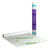 Ветро-влагозащитная пленка ISOBOX А+ (1,6 x 43,75 м) 10772