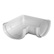 ТН ОПТИМА угол желоба 90° (D120/80), белый, шт 10211