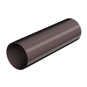 ТН ОПТИМА труба 2м (D120/80), темно-коричневый, шт. 10240