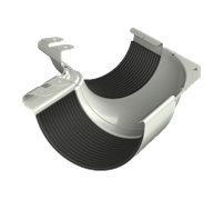 ТН МВС 125/90 мм, внутренний угол желоба 135°, белый, шт. 10266