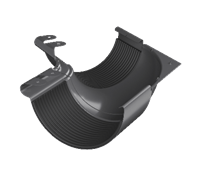 ТН МВС 125/90 мм, внутренний угол желоба 135°, графитово-серый, шт. 10292