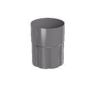 ТН МВС 125/90 мм, муфта трубы, графитово-серый, шт. 10298