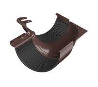 ТН МВС 125/90 мм, внутренний угол желоба 135°, коричневый, шт. 617446