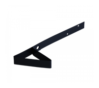 Снегозадержатель для мягкой кровли RAL 9005, черный 347343