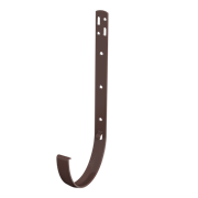 ТН ОПТИМА кронштейн желоба металлический (D120/80), коричневый, шт. 10408