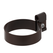 ТН ОПТИМА хомут трубы универсальный L=140мм (D120/80), коричневый, шт 10409