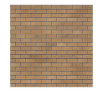 ТЕХНОНИКОЛЬ HAUBERK фасадная плитка, Кирпич, Песчаный (2 кв.м.), уп. 068907