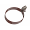 ТН МВС Стандарт 125/90 мм, хомут трубы, коричневый, шт. 10241
