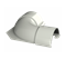 ТН МВС 125/90 мм, внутренний угол желоба 90°, белый, шт. 10259