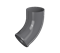 ТН МВС 125/90 мм, отвод трубы, графитово-серый, шт. 10295