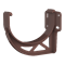 ТН ОПТИМА кронштейн желоба (D120/80), коричневый, шт 10417