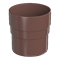 ТН ОПТИМА муфта трубы (D120/80), коричневый, шт 10419