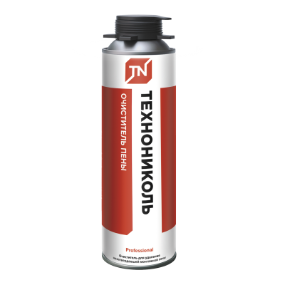 Очиститель монтажной пены ТЕХНОНИКОЛЬ PROFESSIONAL, 650 мл, шт. 528382