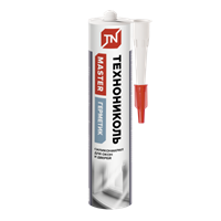 Герметик ТЕХНОНИКОЛЬ силиконизированный для окон и дверей, белый, 280 мл. 10793
