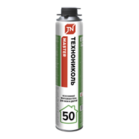 Пена монтажная ТЕХНОНИКОЛЬ MASTER 50 всесезонная, 1000 мл, шт. 10824