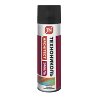 Эмаль алкидная аэрозольная ТЕХНОНИКОЛЬ Черный глянец 9005 10838